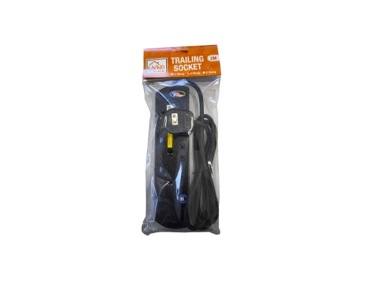 Extension Wire Black With Neon 4 Gang Living Choice image 0