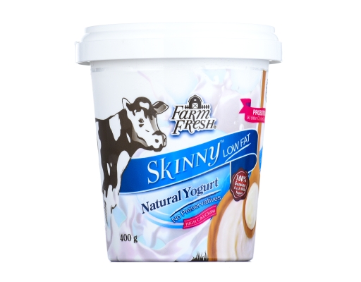 Natural Yogurt Skinny Low Fat Farm Fresh image 0