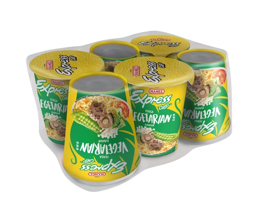 Express Vegetarian Cup Instant Noodle Mamee image 0