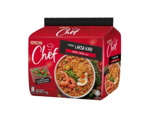 Chef Curry Laksa Instant Noodle Mamee image 0