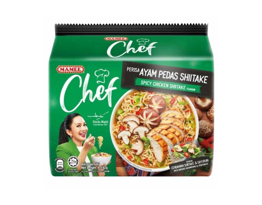 Chef Spicy Chicken Shiitake Mamee image 0