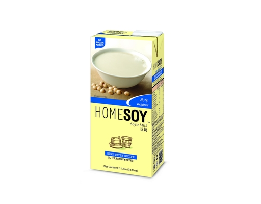 Soya Milk No Sugar Added Homesoy image 0
