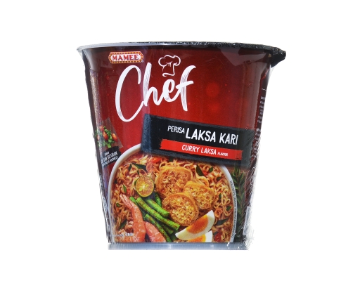Chef Cup Curry Laksa Mamee image 0