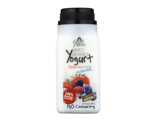 Yogurt Drink Mixed Berries Farm Fresh image 0