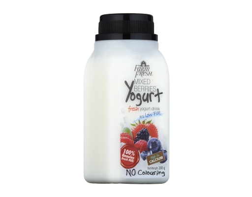 Yogurt Drink Mixed Berries Farm Fresh image 1