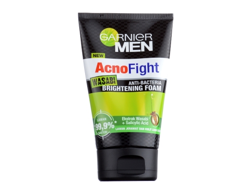 Men Acnofight Wasabi Facial Foam Garnier image 0