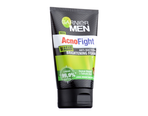 Men Acnofight Wasabi Facial Foam Garnier image 1