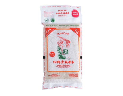 Songhe Thailand Thai Fragrant Rice, 1kg - Premium