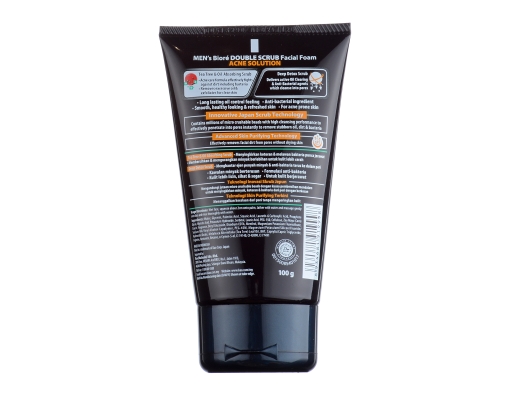 Men's Double Scrub Acne Solution Biore image 2
