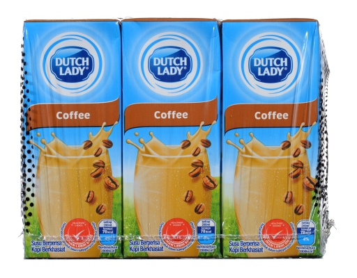 UHT Pure Farm Coffee Milk Dutch Lady image 0
