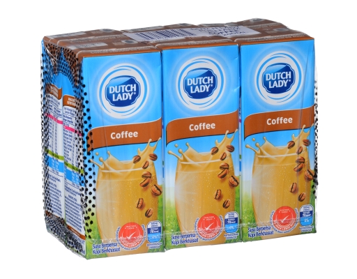 UHT Pure Farm Coffee Milk Dutch Lady image 1