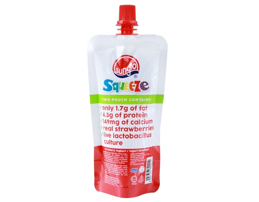 Squeeze Smooth Strawberry Yogurt Sunglo image 1
