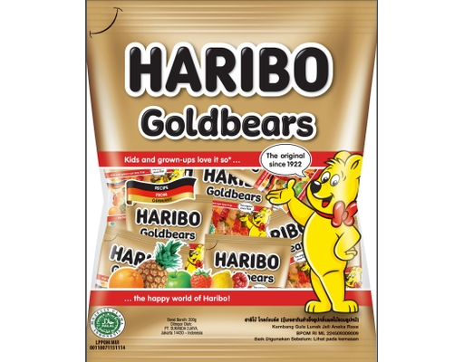 Haribo Goldbears Gummy Candy, 200 g - Fruity Delight