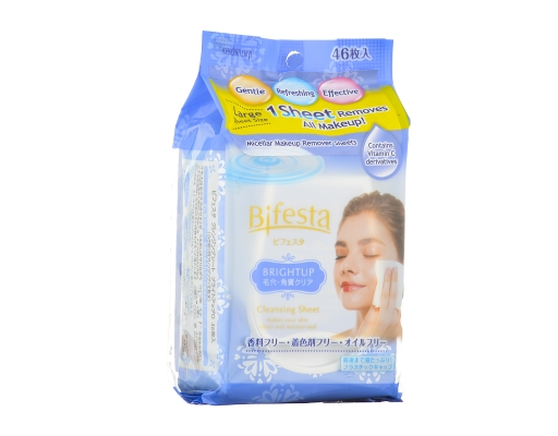 Cleansing Sheet Brightup Bifesta image 1