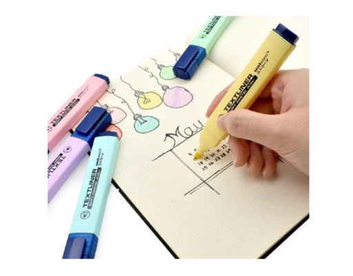 Soft Pastel With Fluorescent Textliner 10-In-1 Pack (UTL-808SX) Unicorn image 1