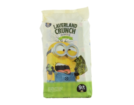 Crispy Seaweed Snack Wasabi Manjun image 0