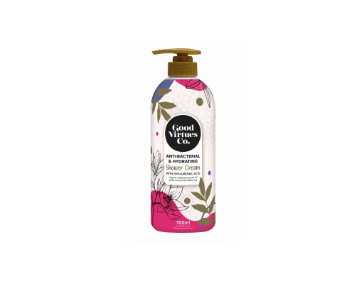 Anti-Bacterial & Hydrating Shower Cream With Hyaluronic Acid Good Virtues Co. image 0