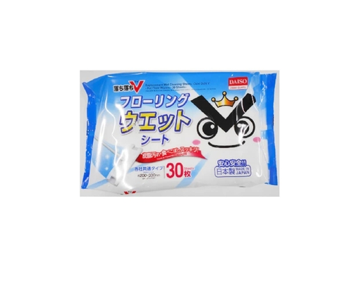 Floor Wipes Replacement Wet Sheet Ochi V Daiso image 0