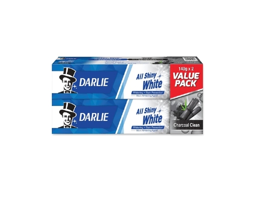 Darlie Toothpaste All Shiny White Charcoal Clean | myaeon2go
