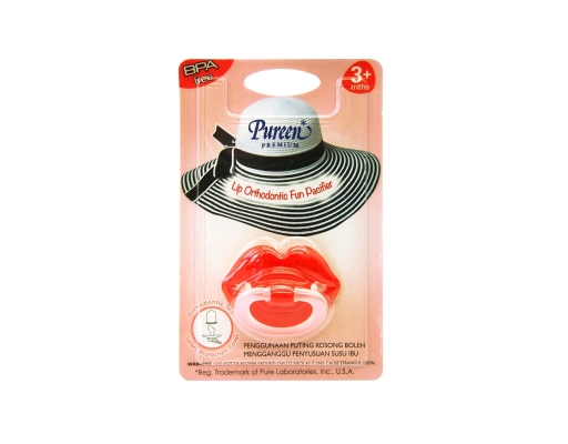 Pureen Fun Orthodontic Pacifier - BPA-free Comfort