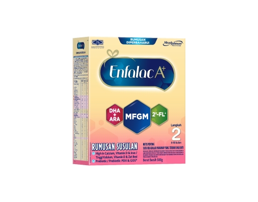 Enfalac A+ 2Fl Step 2, 500 g - High in DHA & ARA