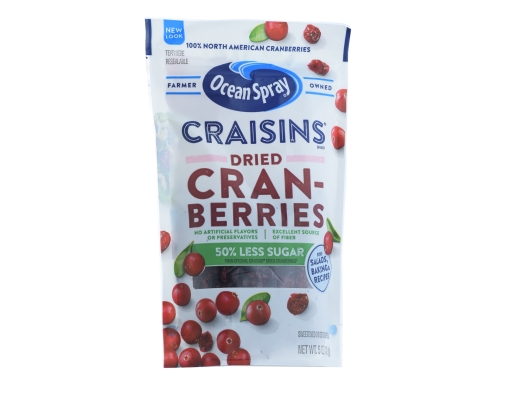 Craisins 50% Less Sugar Ocean Spray image 1