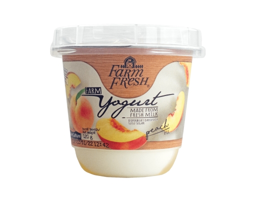 Farm Yogurt Peach Farm Fresh image 0
