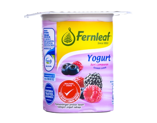Low Fat Yogurt Mixed Berry Fernleaf image 1