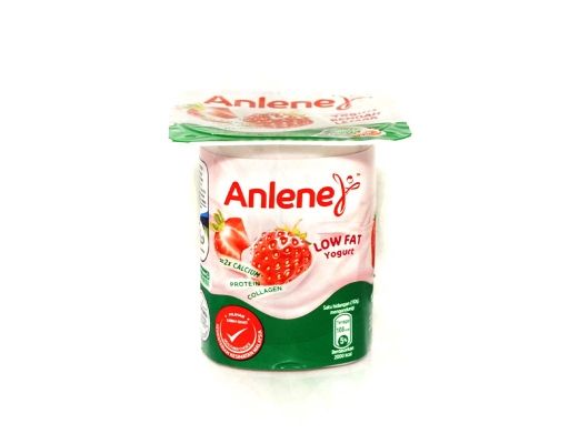 Low Fat Strawberry Yogurt Anlene image 0