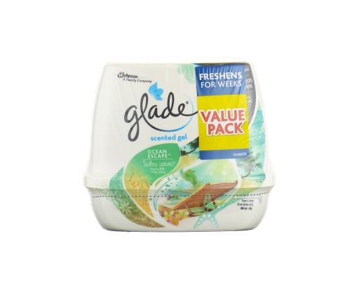 Scented Gel Ocean Escape Twinpack Glade image 0