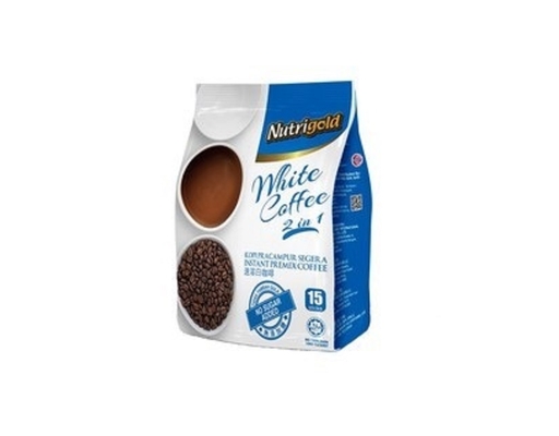2 In 1 White Coffee No Sugar Added Nutrigold image 0