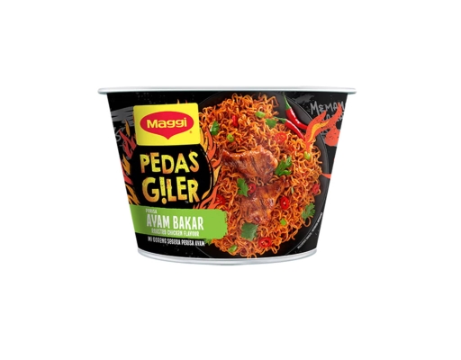 Fried Pedas Giler Ayam Bakar Bowl Maggi image 0