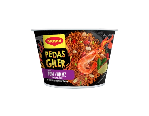 Fried Pedas Giler Tom Yum Bowl Maggi image 0