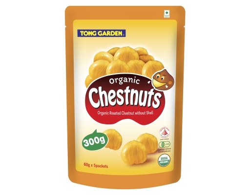 Tong Garden Chestnuts 300g - Sweet Nutty Flavor