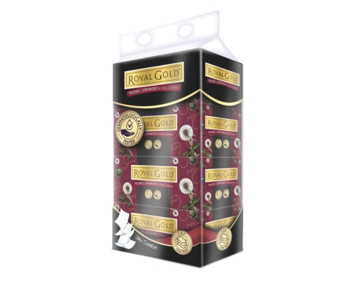 Facial Tissue Luxurious White 3ply Royal Gold image 0