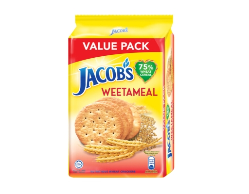 Jacobs Weetameal Value Pack 289g Nutritious Wheat Crackers