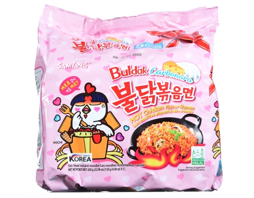 Hot Chicken Ramen Carbonara Flavour Samyang image 0