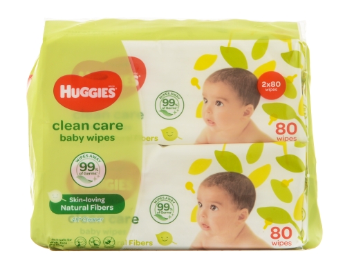 Baby Wipes Clean Care Huggies image 0