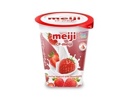 Low Fat Yogurt Strawberry Meiji image 0