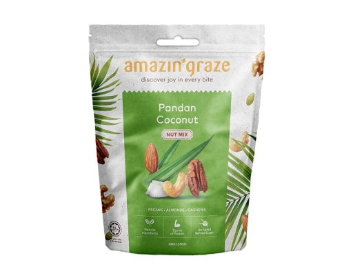 Pandan Coconut Nut Mix Amazin' Graze image 0