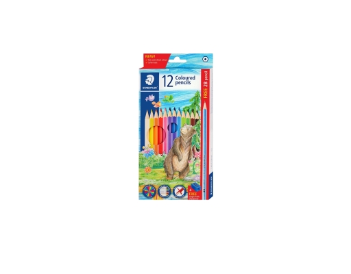 Coloured Pencil 12 Colours (143 C12P) Staedtler image 0
