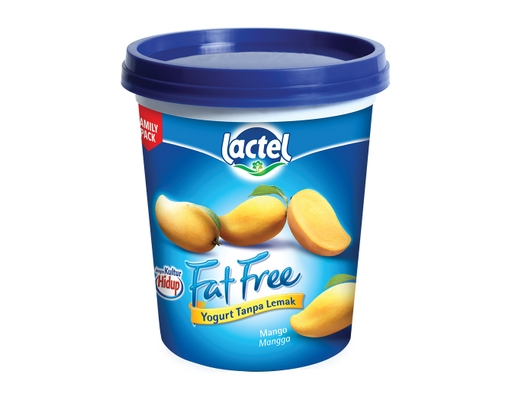 Fat Free Yogurt Mango Lactel image 0