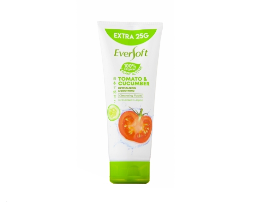 Tomato & Cucumber Cleansing Foam Eversoft image 0