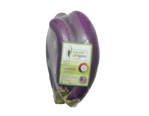Organic Little Eggplant Happy Organic image 0