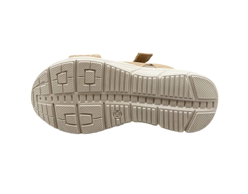 Ladies Sandal Casual Soft Khaki The Good Shoes image 3