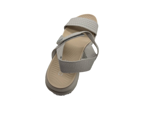 Ladies Sandal Casual Soft Grey The Good Shoes image 4