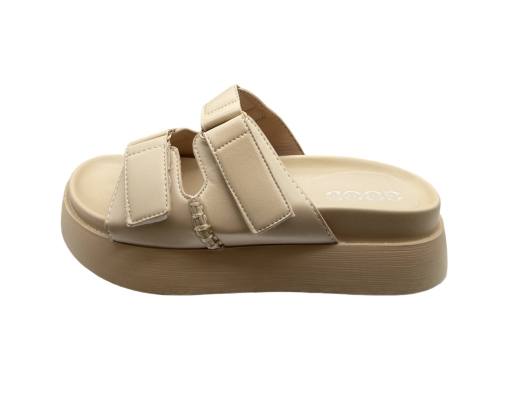 Ladies Sandal Casual Cushion Khaki The Good Shoes image 2