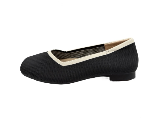 Ladies Knitted Mary Jane Black The Good Shoes image 1