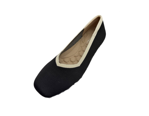 Ladies Knitted Mary Jane Black The Good Shoes image 2