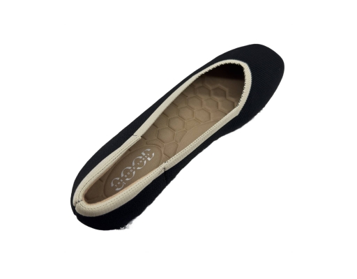 Ladies Knitted Mary Jane Black The Good Shoes image 4